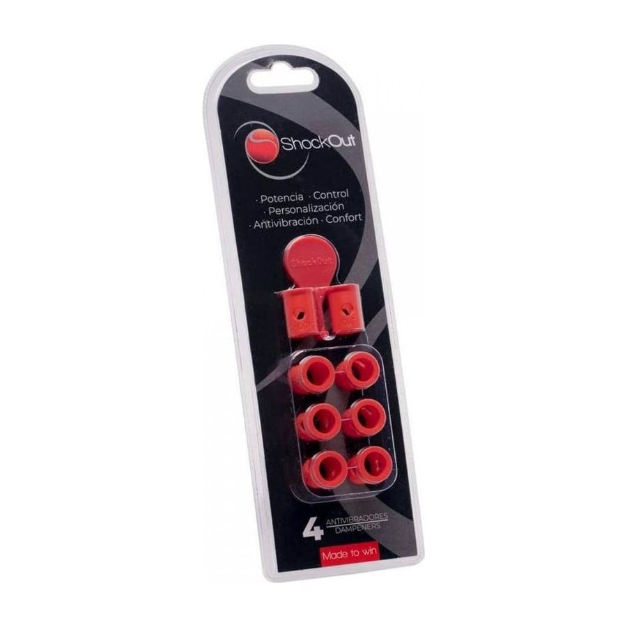 Trillingsdemper Antivibrador Shockout rood