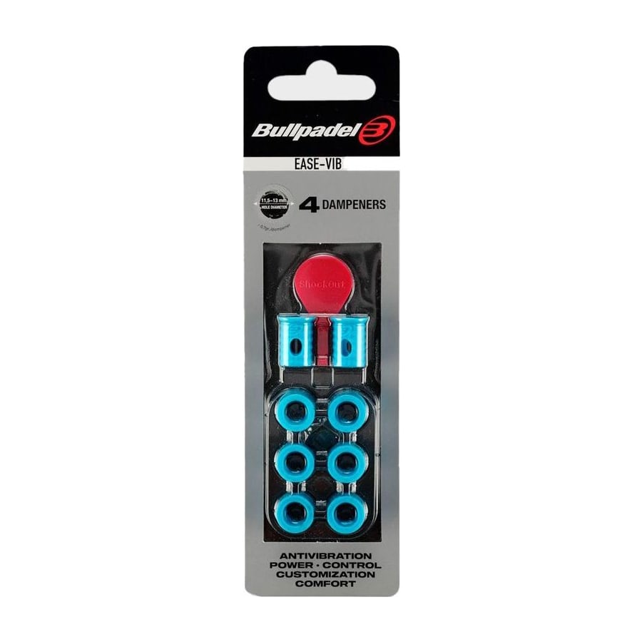 Trillingsdemper Bullpadel Antivibrador ShockOut blauw