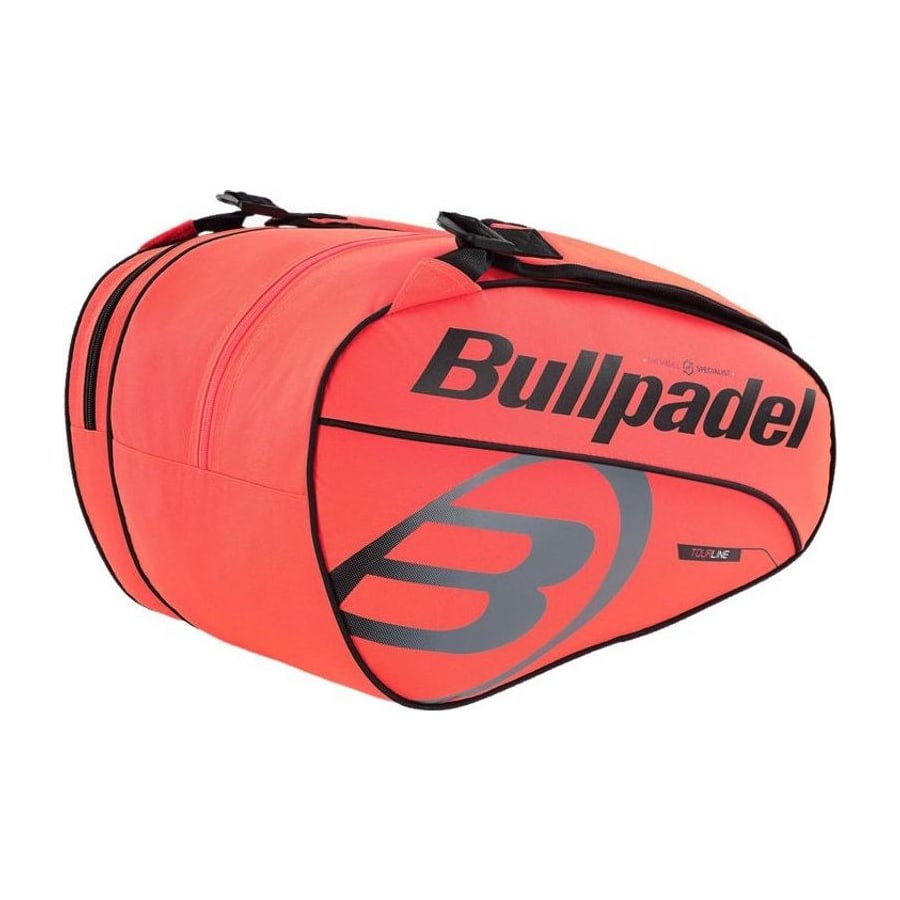 Racketbag Bullpadel Tour Fluor koraal