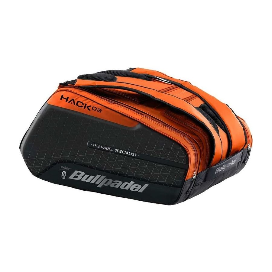 Racketbag Bullpadel Hack 24 oranje