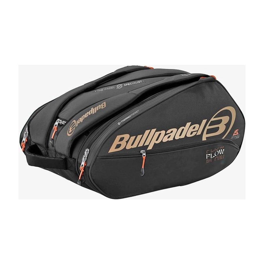 Racketbag Bullpadel Flow zwart
