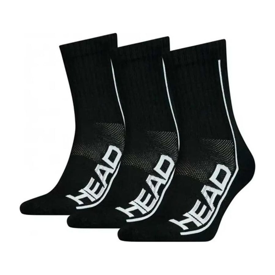 Socken — 3 Stück Head 3 Calcetines Performance zwart