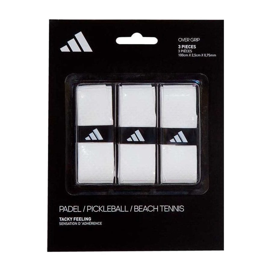 Overgrips — 3 stuks Adidas Pack 3 wit