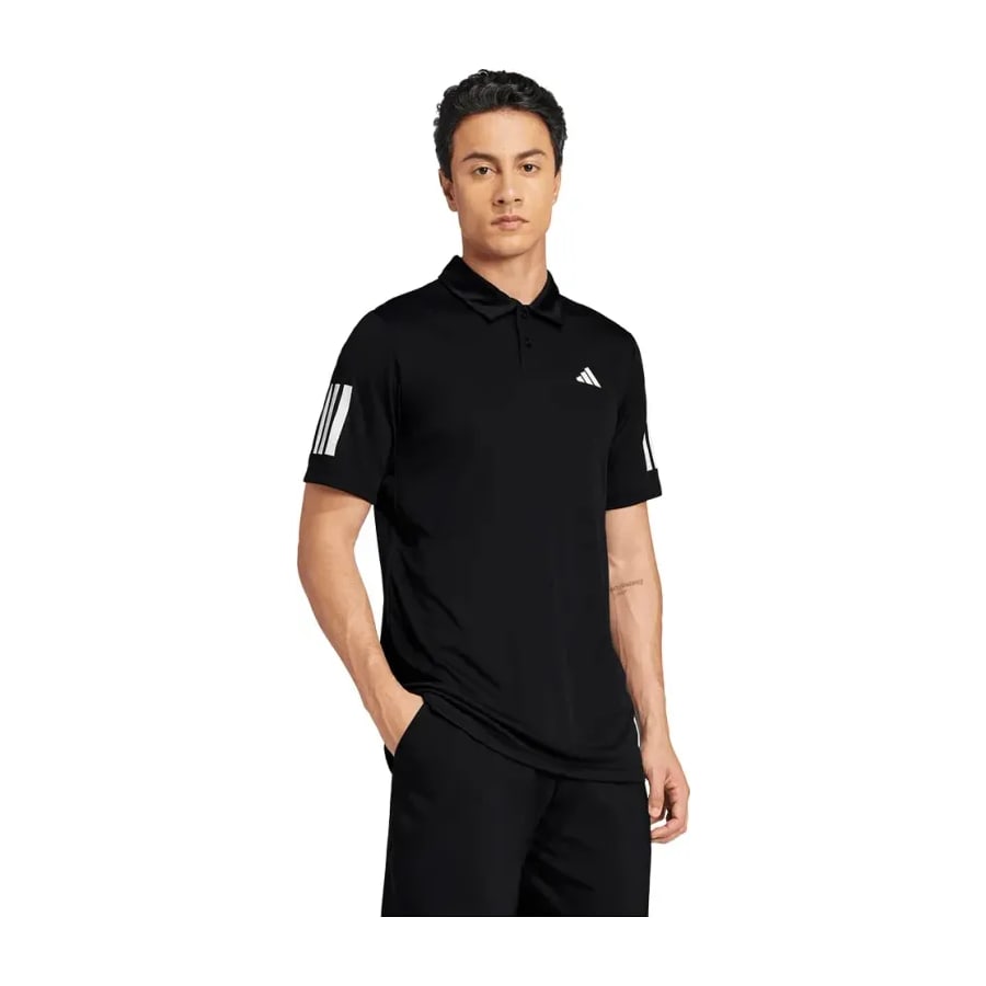 Polo Adidas Club 3STR 26 zwart