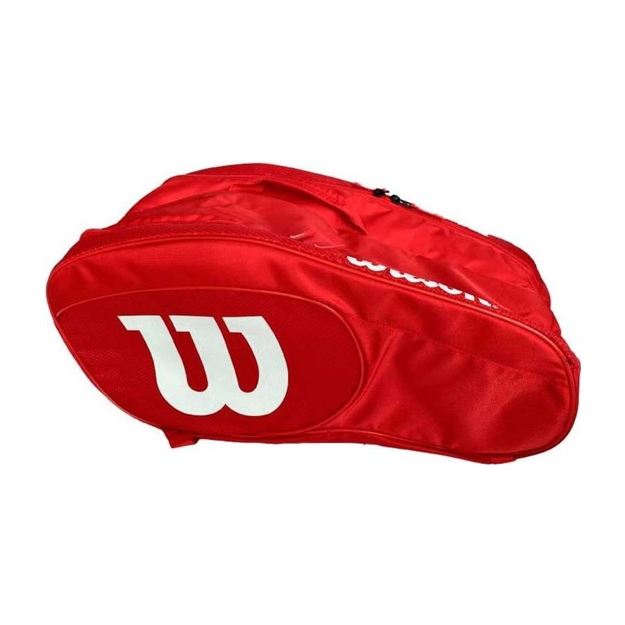 Racketbag Wilson Team rood