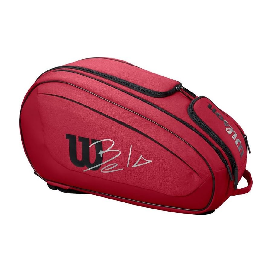 Racketbag Wilson Bela Super Tour rood