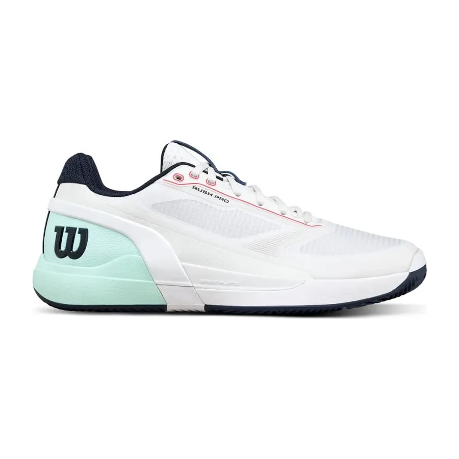 Wilson Rush Pro 5 Clay White/Bay