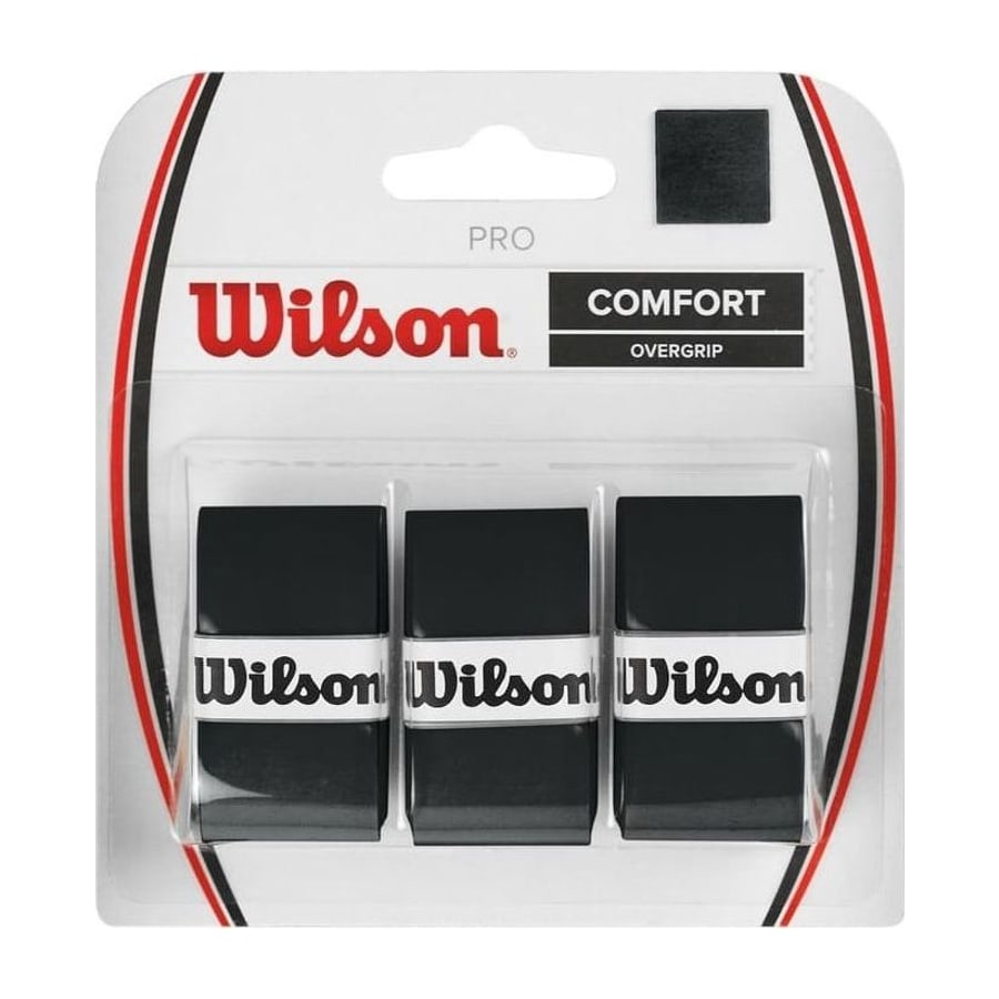 Overgrips — 3 stuks Wilson 3 Overgrips Pro zwart