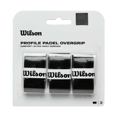 Wilson Profile Black — 3 overgrips