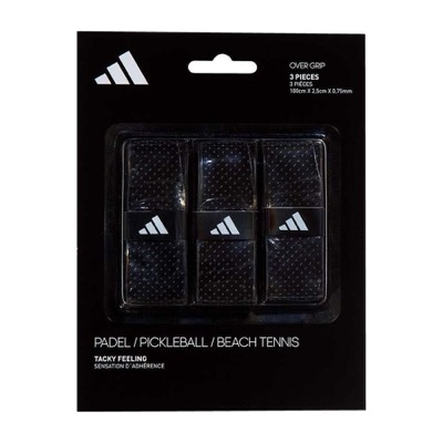 Overgrips — 3 stuks Adidas Pack 3 zwart