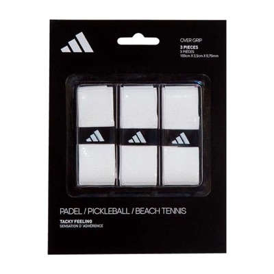 Overgrips — 3 stuks Adidas Pack 3 wit